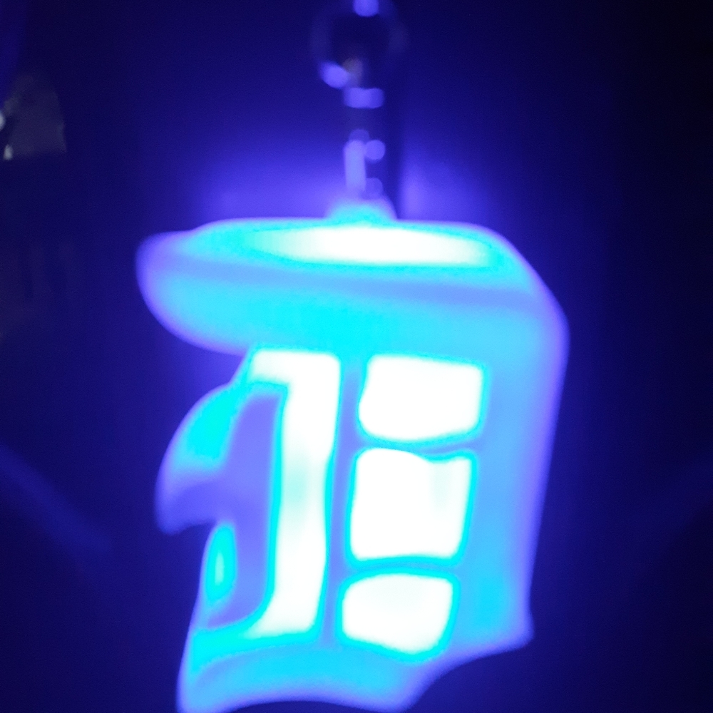 Detroit necklace that lights up